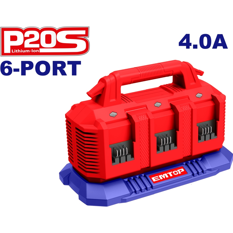 Emtop Altı Port 4.0 AH Şarj Cihazı