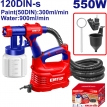 Emtop Elektrikli Boya Tabancası Kompresörlü 550 W