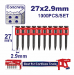 EMTOP SÜREKLİ ATEŞLEME ÇİVİLERİ 27 MM