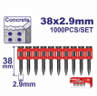 EMTOP SÜREKLİ ATEŞLEME ÇİVİLERİ 38 MM