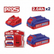 EMTOP LİTHİUM-ION PİL VE ŞARJ CİHAZI SETİ